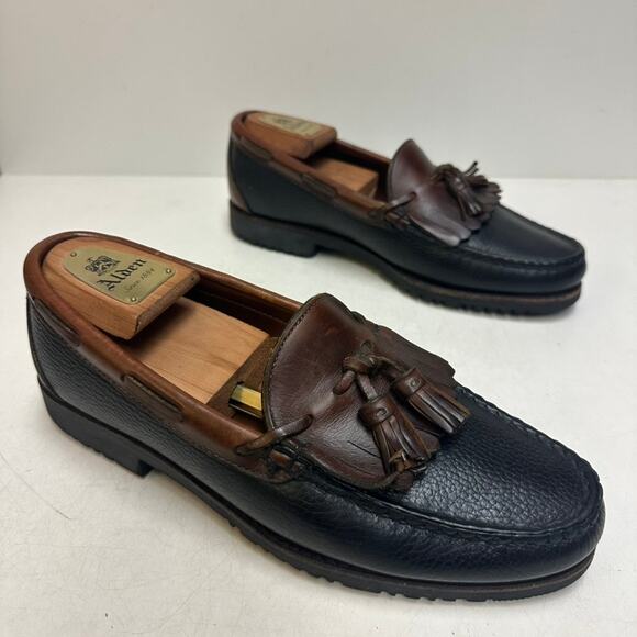 VGUC Rancourt & Co. x Allen Edmonds Nashua Handsewn Tassel Loafer Made USA 9.5 D main image 5